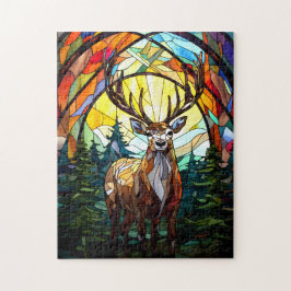 Gestricktes Glasreh Puzzle