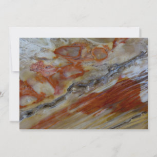 Gestricktes Holz Dankeskarte