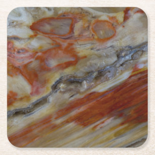 Gestricktes Holz Rechteckiger Pappuntersetzer