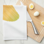 Gestricktes Mango-Design Geschirrtuch (Viertel Falte)