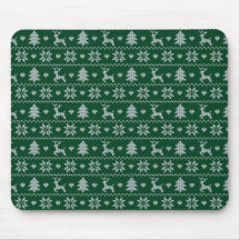 Gestricktes nahtloses Weihnachtsmuster