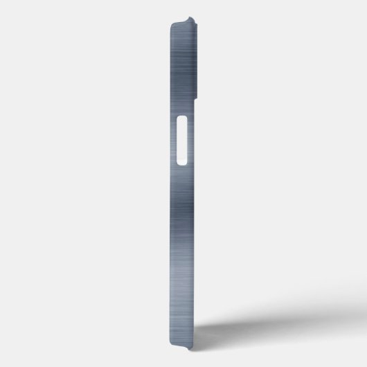 Gestricktes, rostfreies StahldesignIndividualisier Case-Mate iPhone Hülle (Rückseite / Rechts)