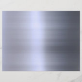 Gestricktes Silbermetall Flyer (Vorne)