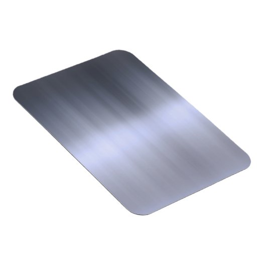 Gestricktes Silbermetall Magnet (Rechte Seite)