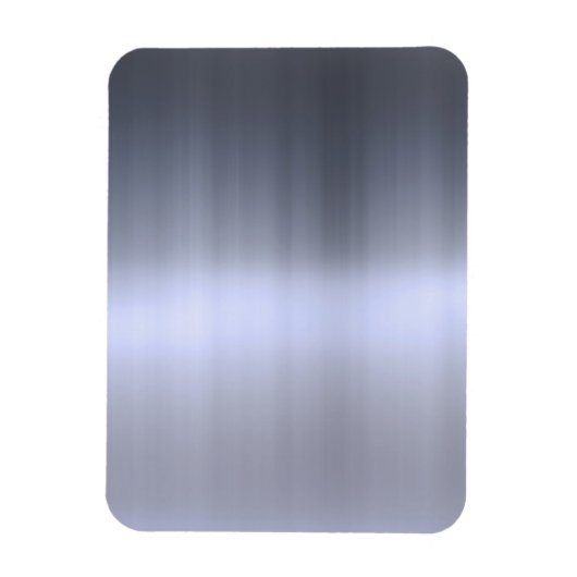 Gestricktes Silbermetall Magnet (Vertikal)