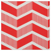 Gestufte Chevrons - Rot Stoff (Muster)