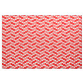 Gestufte Chevrons - Rot Stoff (Yard (91,4 cm))