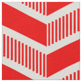 Gestufte Chevrons - Rot Stoff (Nahaufnahme)