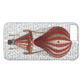 Gestufte Heißluftballon Print Red Case-Mate iPhone Hülle (Rückseite (Horizontal))
