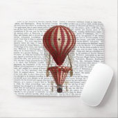 Gestufte Heißluftballon Print Red Mousepad (Mit Mouse)
