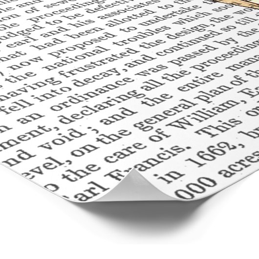 Gestufte Heißluftballon Print Red Poster (Ecke)