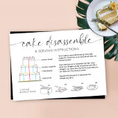 Gestufte Kuchen Serving Guide Elegantes Script Min Visitenkarte