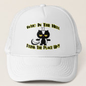 Gestunken dem Platz herauf Stinktier Truckerkappe (Vorderseite)