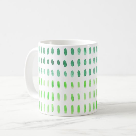 Gestürzt in grüne Tasse (Vorderseite Links)