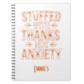 Gestütet mit Dankeschön-Notebook - individuell anp Notizblock (Vorderseite)