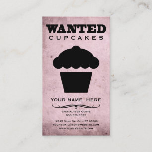 gesucht: Cupcakes Visitenkarte