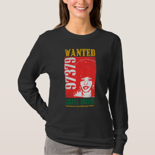 Gesuchte Assata Inspirierende Schwarze Geschichtsm T-Shirt