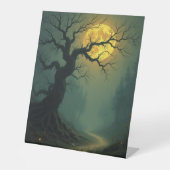 Gesuchte Herbstnächte Sockelschild (Vorderseite)