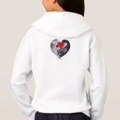 Gesuchte Herzen Hoodie (Rückseite)