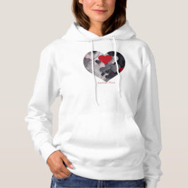 Gesuchte Herzen Hoodie