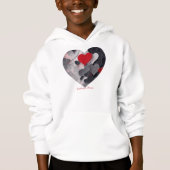 Gesuchte Herzen Hoodie (Vorderseite)