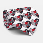 Gesuchte Herzen Krawatte (Gerollt)