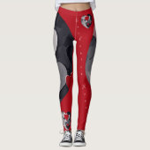 Gesuchte Herzen Leggings (Vorderseite)
