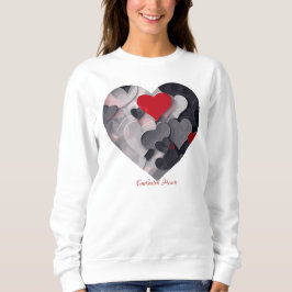 Gesuchte Herzen Sweatshirt