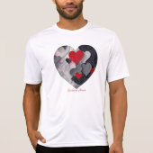 Gesuchte Herzen T-Shirt (Vorderseite)