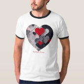 Gesuchte Herzen T-Shirt (Vorderseite)