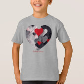 Gesuchte Herzen T-Shirt (Vorderseite)