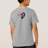 Gesuchte Herzen T-Shirt (Rückseite)