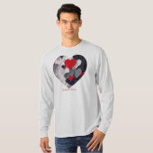 Gesuchte Herzen T-Shirt (Vorne ganz)