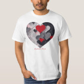 Gesuchte Herzen T-Shirt (Vorderseite)