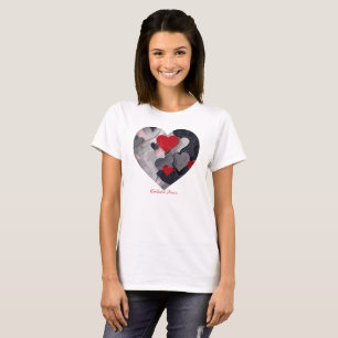 Gesuchte Herzen T-Shirt