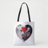 Gesuchte Herzen Tasche (Vorderseite)