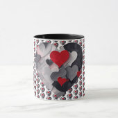 Gesuchte Herzen Tasse (Zentrum)