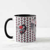 Gesuchte Herzen Tasse (Links)