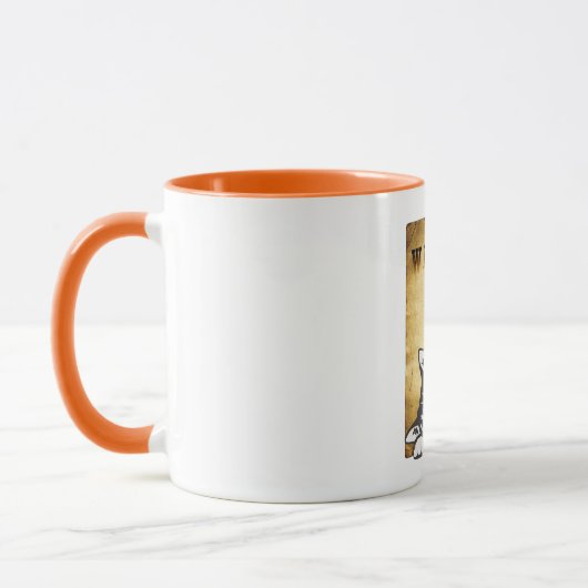 gesuchte Person Tasse (Links)