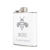 {GESUMMTES} Brautparty summte das Bienen-Geschenk Flachmann (Links)