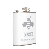 {GESUMMTES} Brautparty summte das Bienen-Geschenk Flachmann (Rechts)