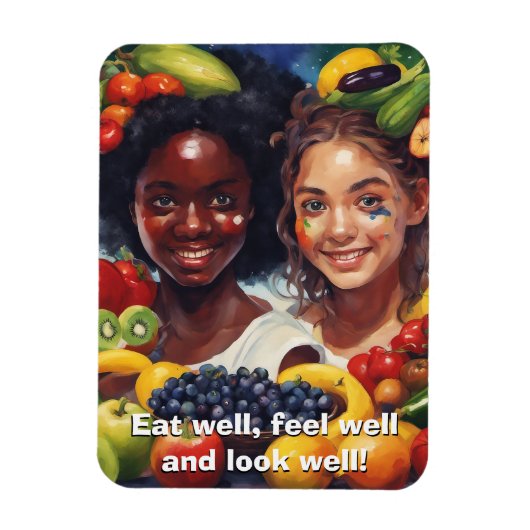 gesund essen magnet (Vertikal)