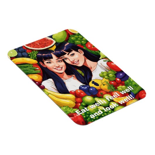 gesund essen magnet (Rechte Seite)