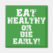 gesund essen magnet (Vorne)