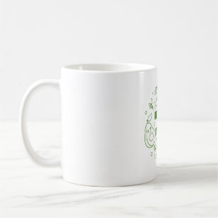Gesund und glücklich kaffeetasse