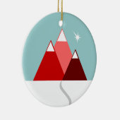 Gesunde Berge Keramik Ornament (Rechts)