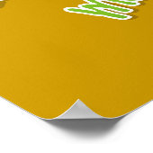 Gesunde Burgerpyramide Poster (Ecke)