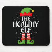 Gesunde Elf Xmas Familie Matching Elf Squad Christ Mousepad (Vorne)