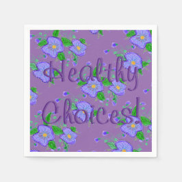 Gesunde Entscheidungen Serviette