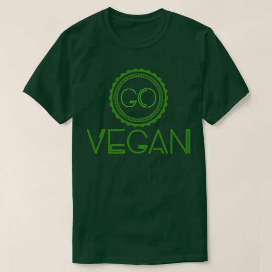 Gesunde Ernährung Bio Lebensstil Vegan T-Shirt (Design vorne)